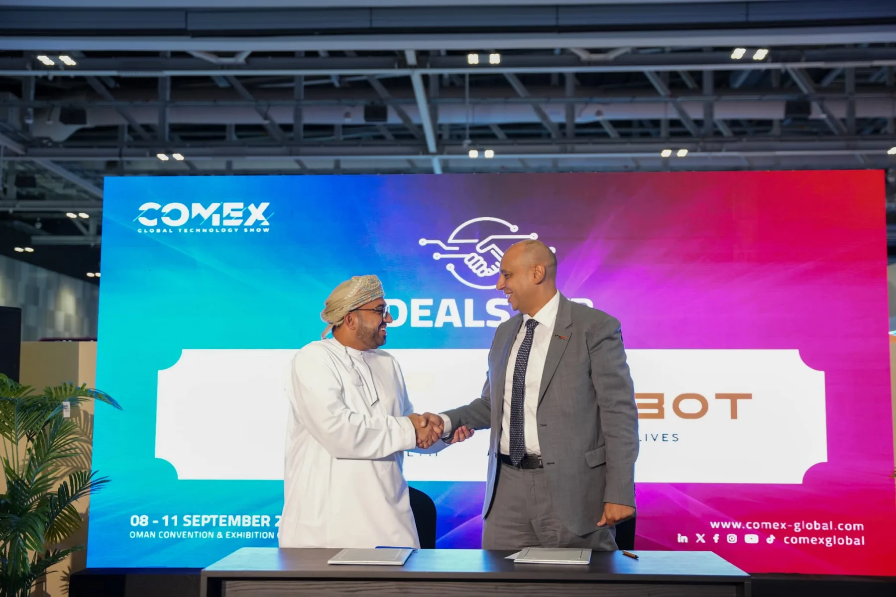 COMEX Deals Hub — MoU signing